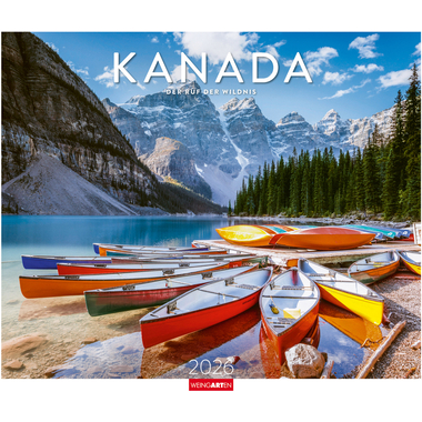WEINGARTEN Calendario 2026 3312191+26 Kanada DE 55x46cm