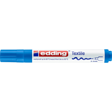 EDDING T-Shirt-Marker 4500 2-3mm 4500-10 hellblau
