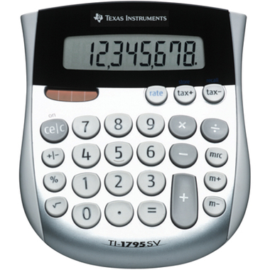 TEXAS INSTRUMENTS Calculatrice base TI-1795 SV 8 chiffres