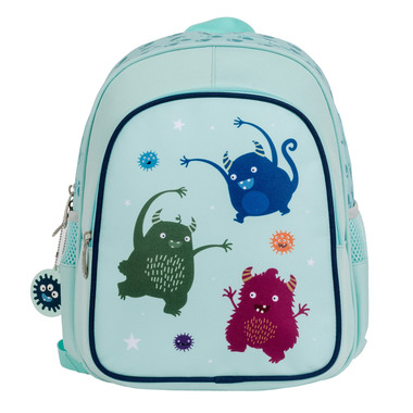 ALLC Zaino, comp. isolato Monster BPMOBU36 blu chiaro 27x32x19cm