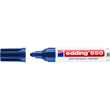 EDDING Permanent Marker 550 3-4mm 550-3 blau