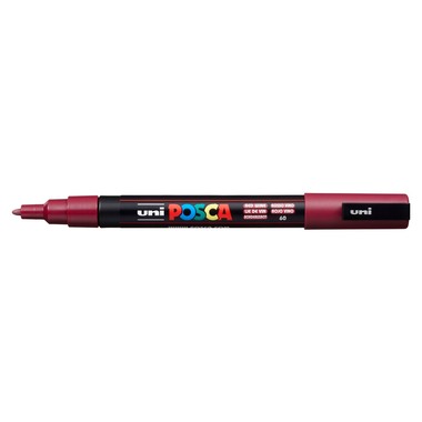 POSCA Marker 0.9-1.3mm PC3M RED WIN bordeaux