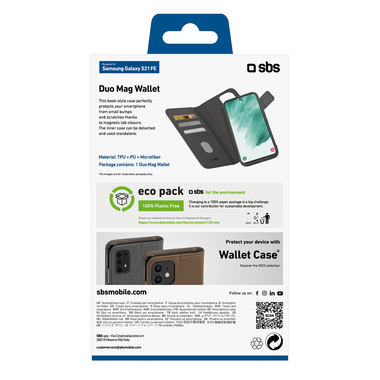 Étui portefeuille avec coque et range-cartes
