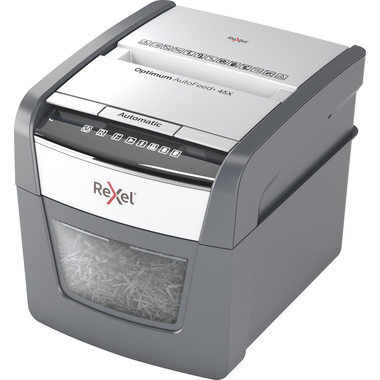 REXEL Aktenvernichter Optimum AF+ 2020045XCH 45X, P-4, 20lt