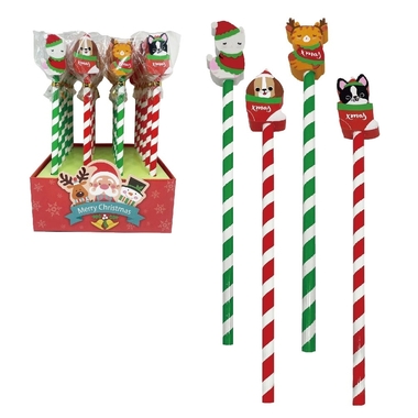 ROOST Matita von gomma XREA-021 X'mas, assortiti