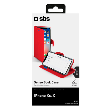 Handyhülle im Buch-Style für iPhone XS,X