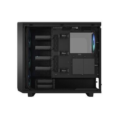 Fractal Design PC Case Meshify 2 RGB TG Light Tint Black