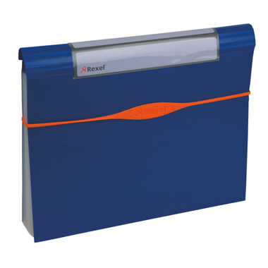 REXEL OPTIMA Fächermappe A4 2102484 blau 13 Fächer