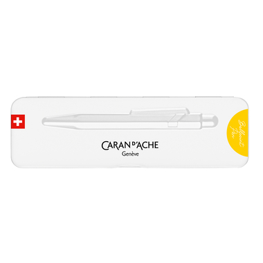 CARAN D'ACHE Stylo à bille 849 Colormat-X 849.743 jaune, Slimpack