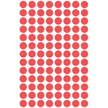 AVERY ZWECKFORM Marqueurs 8mm 3010 rouge 416 pcs.