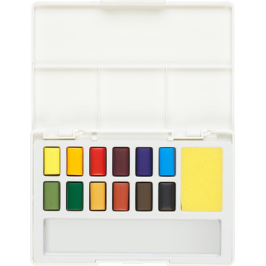 FABER-CASTELL Aquarellfarben 169712 12er Etui
