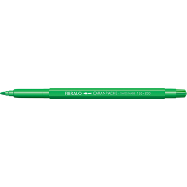 CARAN D'ACHE Fasermalstift Fibralo 185.230 gelb/grün