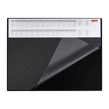 HANSA Schreibunterlage 41-6002.003 CalendarPad 65x50cm schwarz