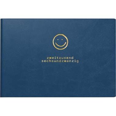 RIDOIDE Taschenagenda Septimus 2026 7017515036.26 1W/2S blau DE 15.2x10.2cm