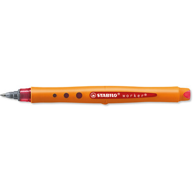 STABILO Roller Worker 0,5mm 2018/40 rot