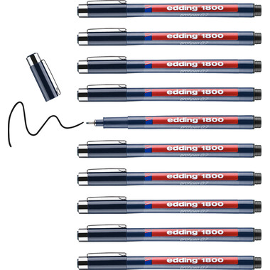 EDDING Profipen 1800 0.70mm 1800-1-07 nero