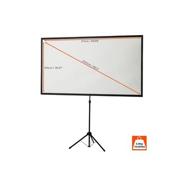 Celexon Tripod Screen Ultra-Lightweight 177x100 cm 16:9