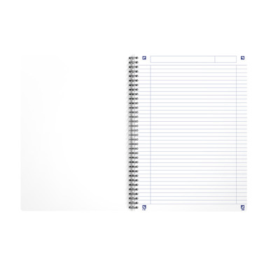 OXFORD My Rec'Up Carnet spirale 400166097 A4, ligné 90 flls, rose