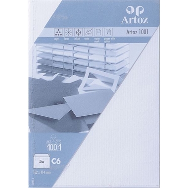 ARTOZ Buste 1001 C6 107324182 100g, bianco fiore 5 pezzi