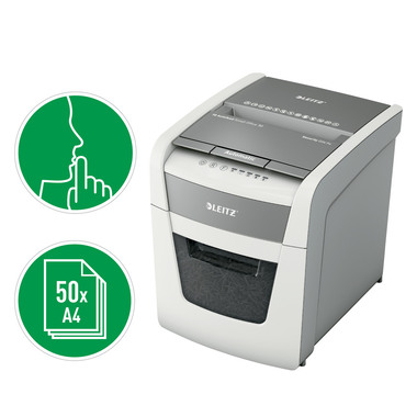 LEITZ Distruggi documenti IQ AF 80352000 Small Office 50, P-4, 20lt