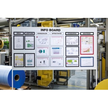 DURABLE Carde Duraframe A3 498723 Magnetic Top 5 pcs.