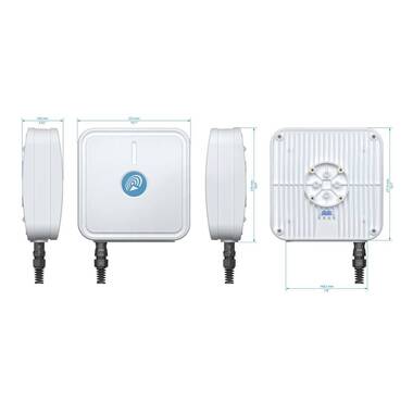 QuWireless QuCam C240AC Outdoor LTE PoE RUT241 e TSW100