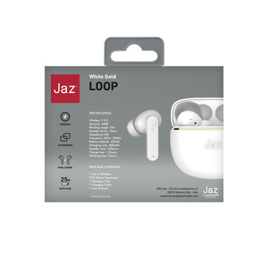 TWS earbuds with wireless charging | JAZ