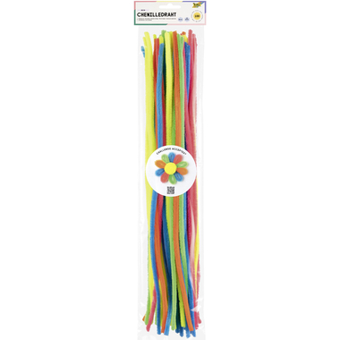 FOLIA Filo di ciniglia 8mmx50cm 778194 neon 100 pezzi