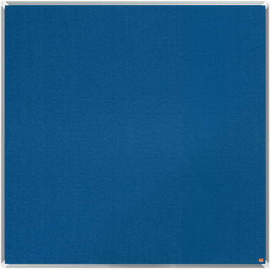 NOBO Tableau Feutre Premium Plus 1915190 bleu, 120x120cm