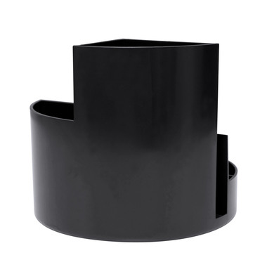 MAUL Stifteköcher Recycle 6.35 6 Fächer, 14cm,12.5cm,schwarz