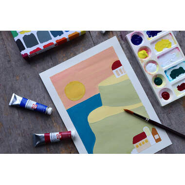 TALENS Gouache Designer 08820410 10 Farben à 20ml