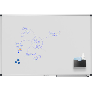 LEGAMASTER Whiteboard 60x90cm 7-108243 Unite Plus emailliert