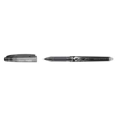 PILOT Roller FriXion Point 0.5mm BL-FRP5-B noir, rechargeable, corrig.