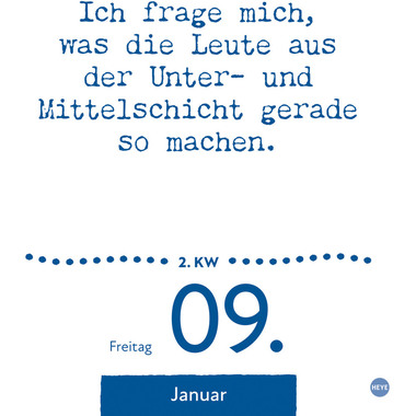 HEYE Abreisskal. Dumme Sprüche 2026 22594+26 DE 11x14cm