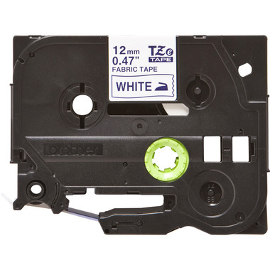 PTOUCH Nastro tessuto blu/bianco TZe-FA3 per PT-200,300,500 lungo 3m