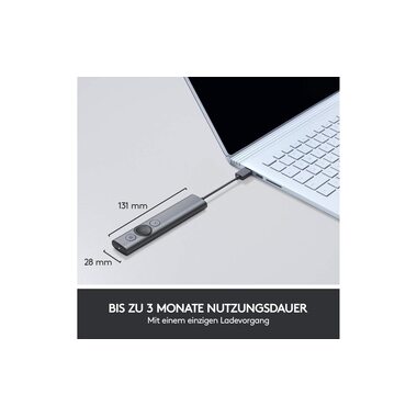 Logitech Présentoir Spotlight gris ardoise