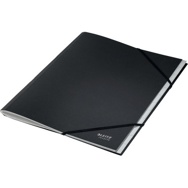 LEITZ Ordnungsmappe Recycle A4 3915-00-95 schwarz, Karton 12 Fächer