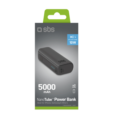 Powerbank 5000&nbsp;mAh klein für Apple und Andoid | SBS