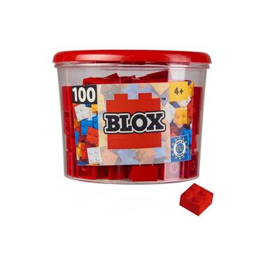 BLOX Building Blocks 100 red 4-piece stones | postshop.ch