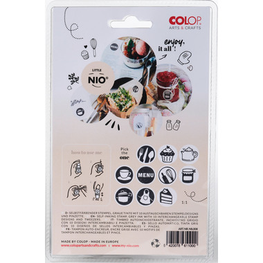 COLOP Stempel 154844 Little NIO Handmade Küche