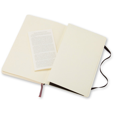 MOLESKINE Notizbuch Classic SC Large 883707162 schwarz, liniert 192 Blatt