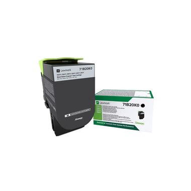 Lexmark Toner 71B20K0 Nero