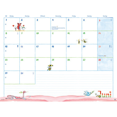 HEYE Planificateur Helme Heine 2026 20496+26 AL 44x34cm