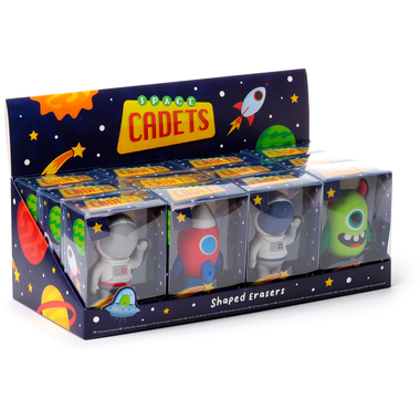 ROOST Radiergummi Weltraum STA344 4 assortiert