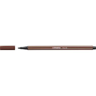STABILO Fasermaler Pen 68 1mm 68/45 braun