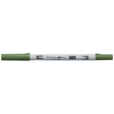 TOMBOW Dual Brush Pen ABT PRO ABTP-158 dark olive
