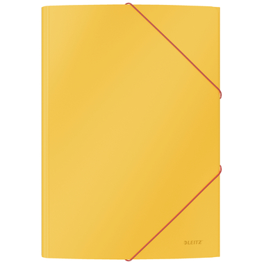 LEITZ Pochettes à élast. Cosy A4 3002-00-19 jaune, carton