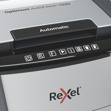 REXEL Distruggi docu. Optimum AF+ 2020100MCH 100M, P-5, 34lt