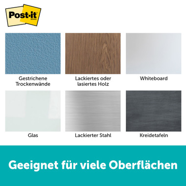 POST-IT Flex Write Surface Pellicola FWS4X3 weiss 90x120cm