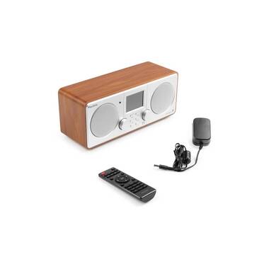 Audizio DAB+ Radio Foza Braun/Silber